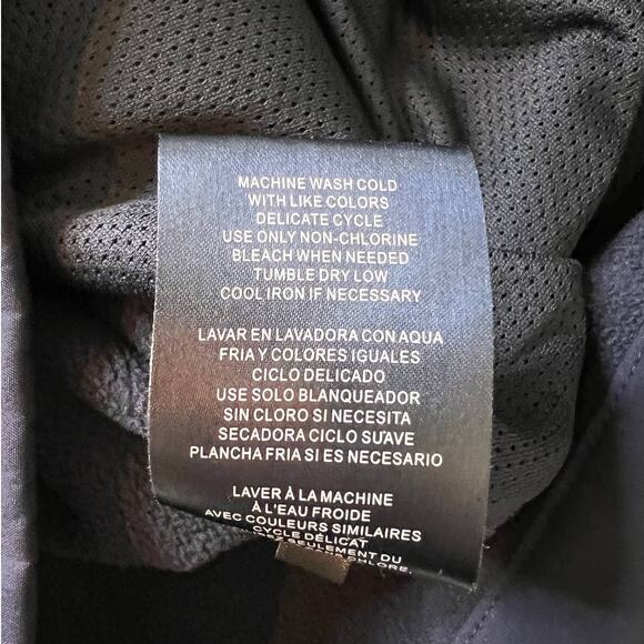 Tommy Hilfiger Navy Mesh Lined Zip Up Rain Jacket- L - Picture 5 of 14